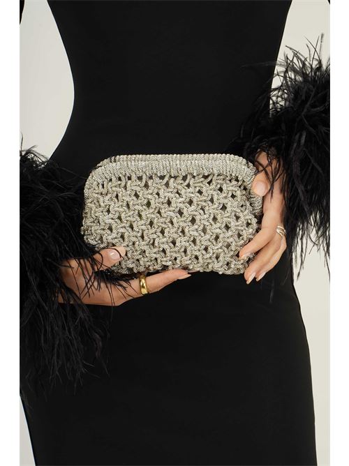 Pochette kaira intrecciata Twenty Fourhaitch | POCHETTA KAIRAARGENTO